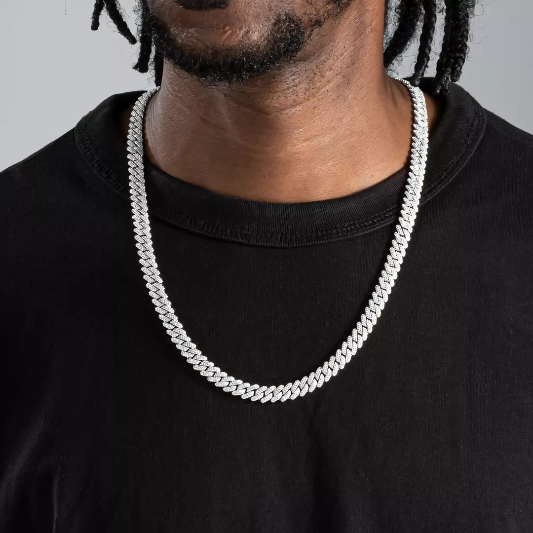 8mm Prong Cuban Chain