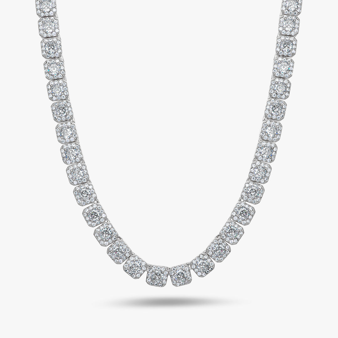 7mm Clustered Tennis Chain