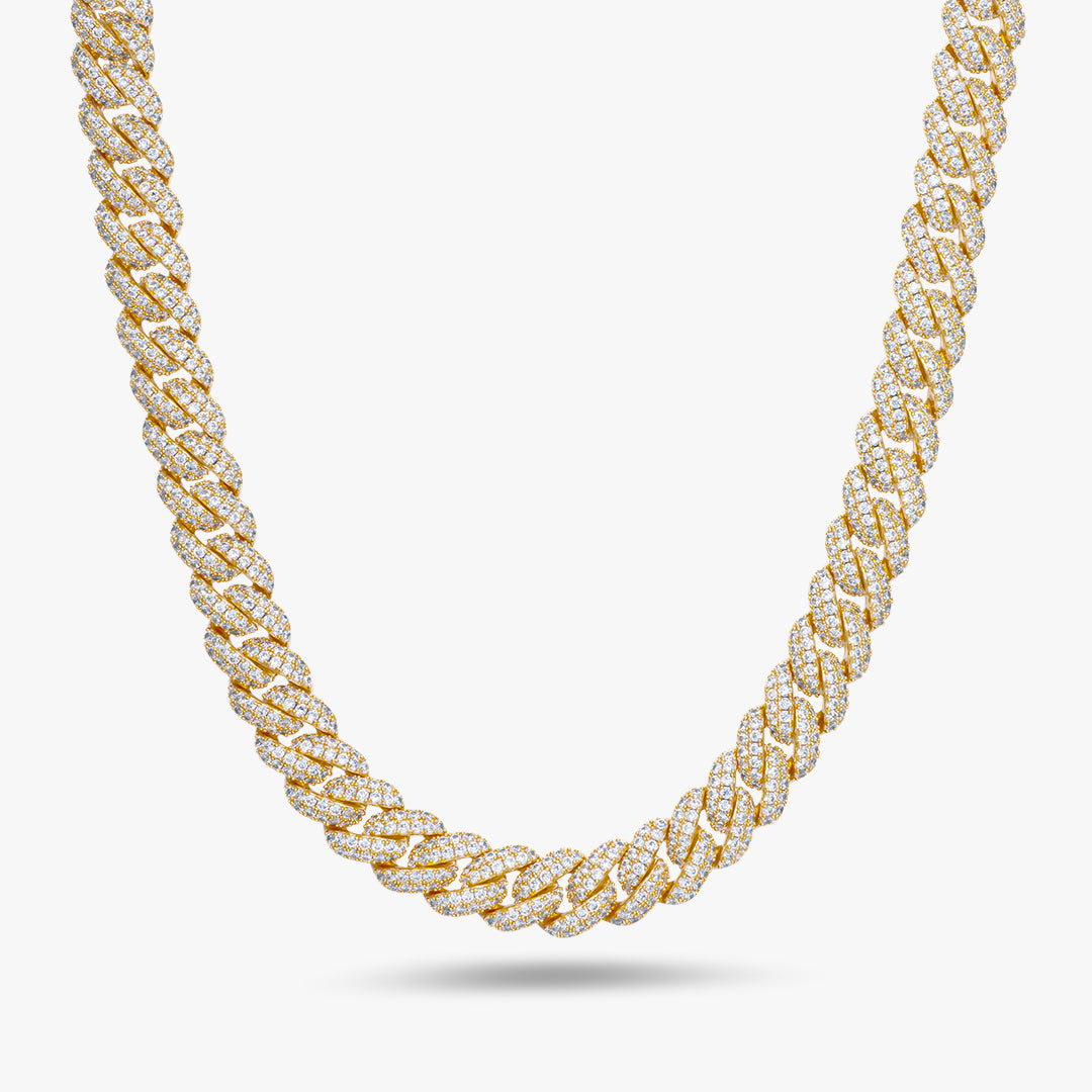 10mm Iced Out Cuban Link Chain