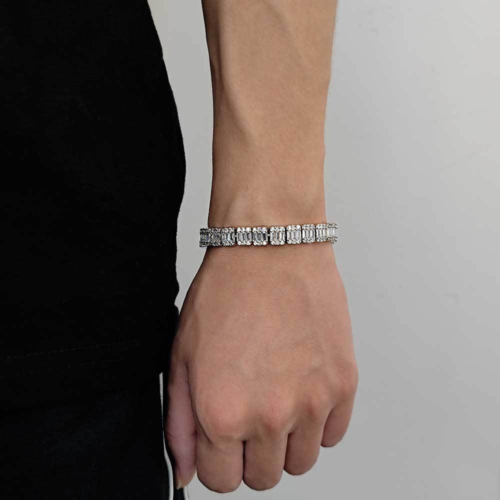 【HOT】Baguette Tennis Bracelet