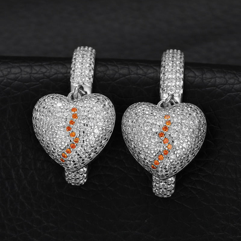 Broken Heart Earrings