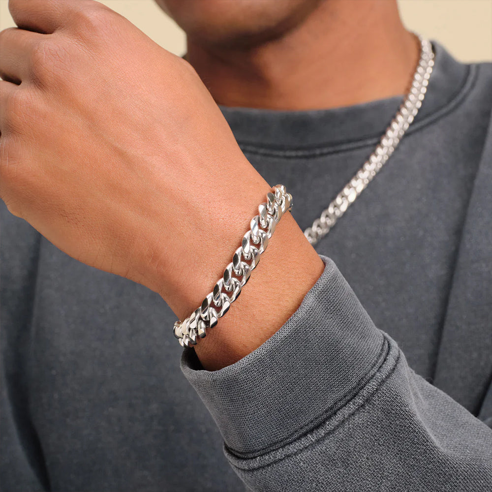 10mm Miami Cuban Link Bracelet