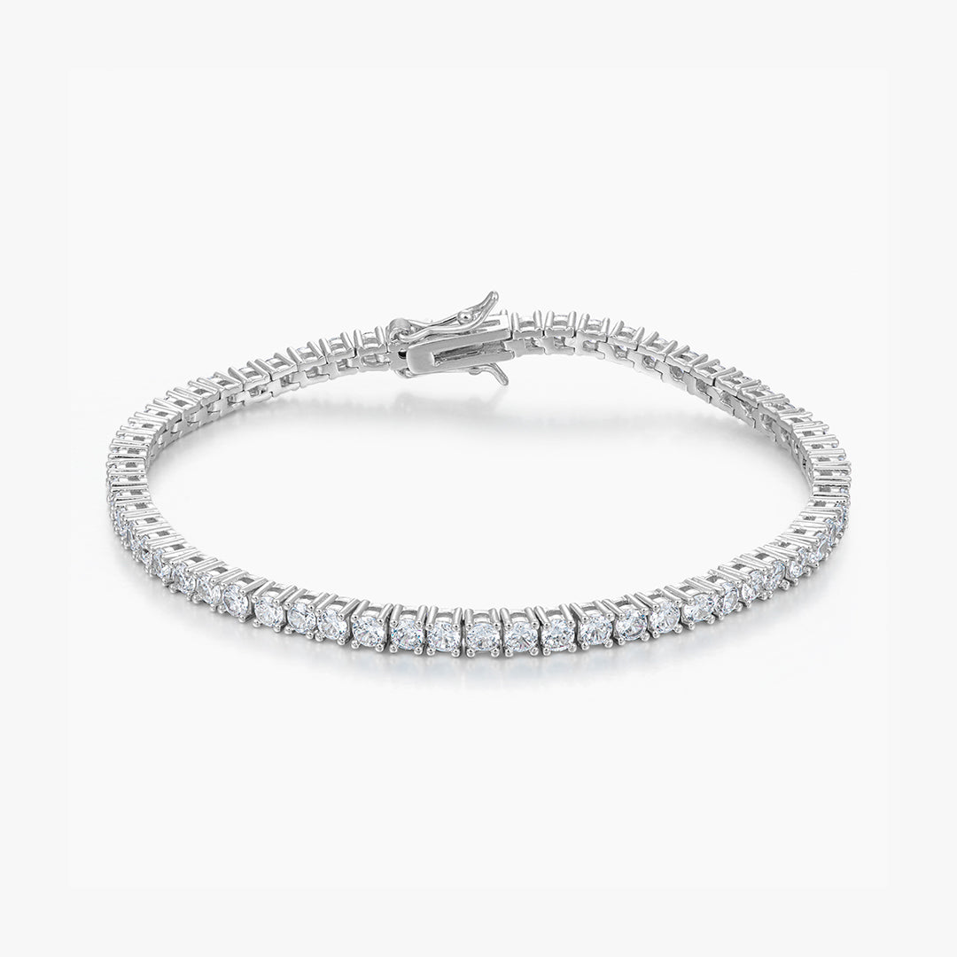 Moissanite S925 3mm Tennis Bracelet