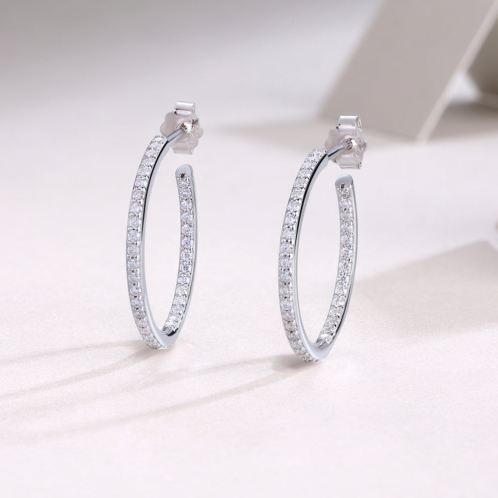 Moissanite S925 Upside Down Earrings