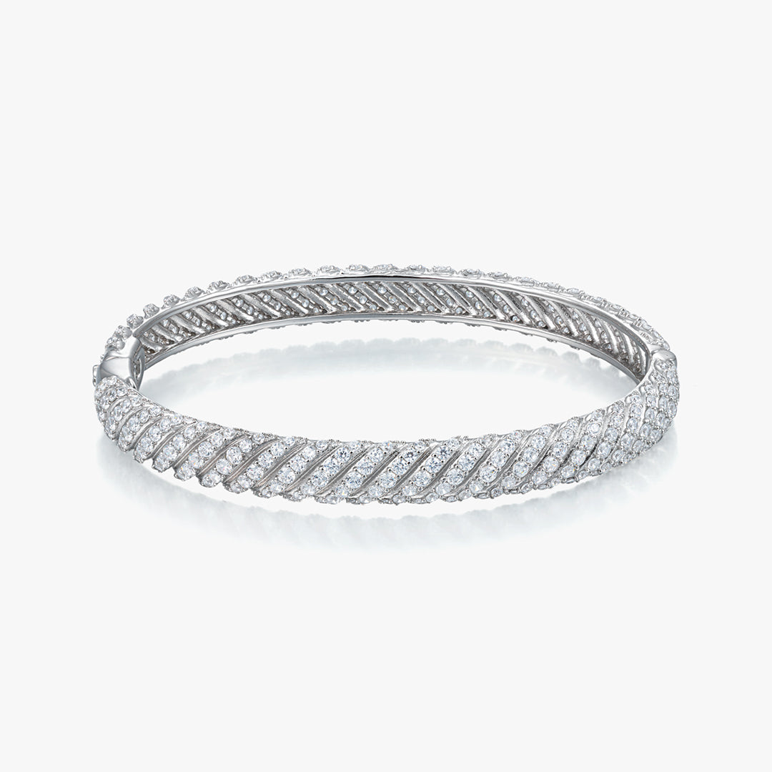 Moissanite S925 Twist Bracelet