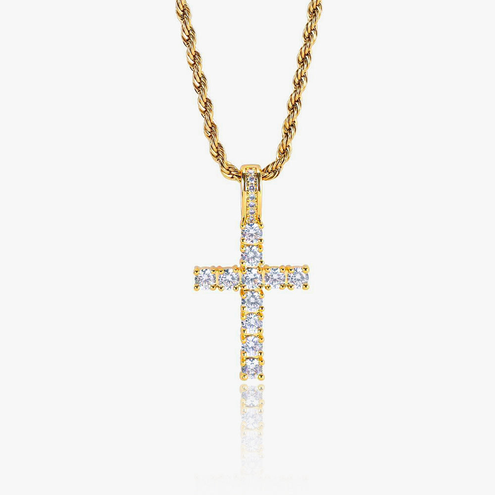 Tennis Cross Pendant