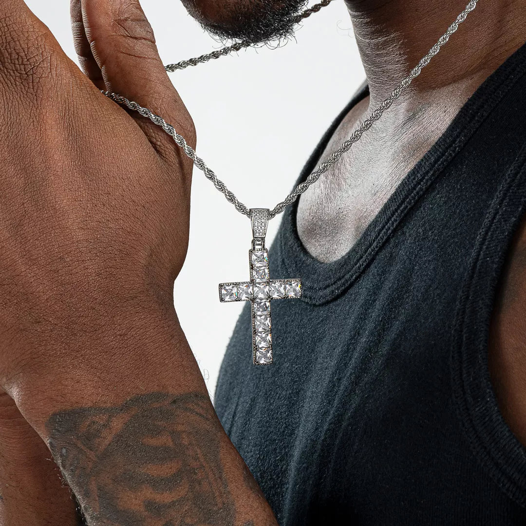 True Cut Cross Pendant