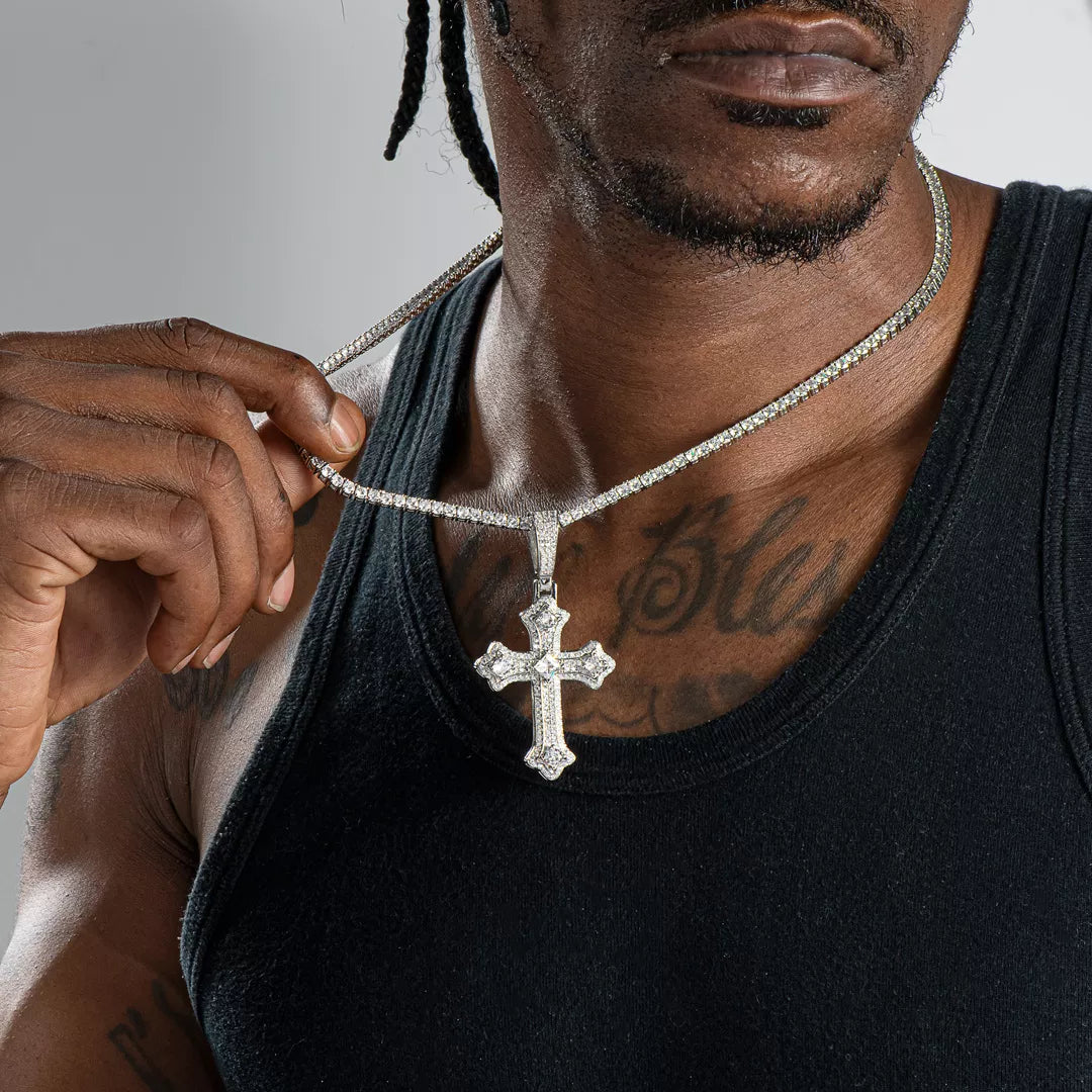 True Gothic Cross Pendant